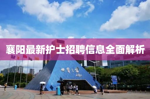 襄陽最新護士招聘信息全面解析