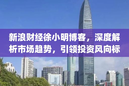 新浪財經(jīng)徐小明博客,深度解析市場趨勢,引領(lǐng)投資風(fēng)向標(biāo)