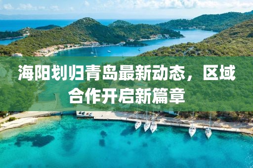 海陽劃歸青島最新動態,區域合作開啟新篇章