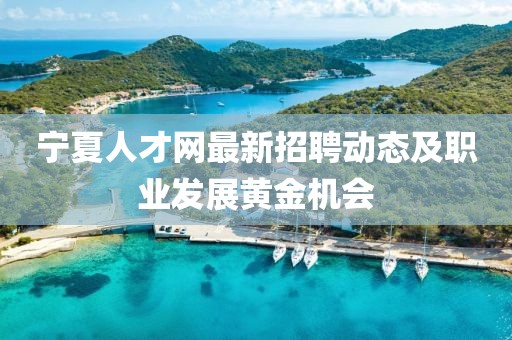 寧夏人才網最新招聘動態及職業發展黃金機會