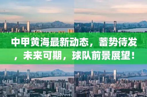 中甲黃海最新動態,蓄勢待發,未來可期,球隊前景展望!