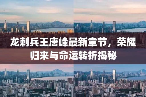 龍刺兵王唐峰最新章節(jié),榮耀歸來與命運(yùn)轉(zhuǎn)折揭秘