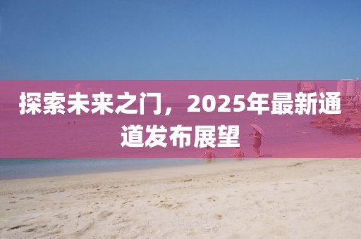 探索未來之門，2025年最新通道發布展望