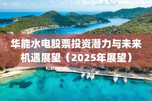 華能水電股票投資潛力與未來機遇展望(2025年展望)