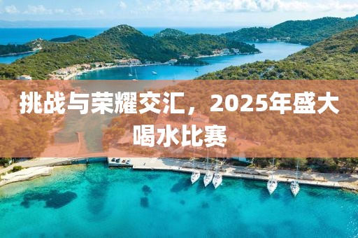 挑戰與榮耀交匯,2025年盛大喝水比賽