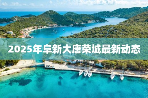 2025年阜新大唐榮城最新動態(tài)