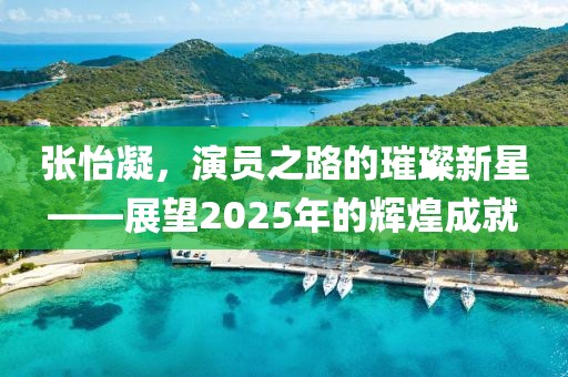 張怡凝,演員之路的璀璨新星——展望2025年的輝煌成就
