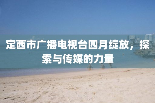 定西市廣播電視臺四月綻放,探索與傳媒的力量