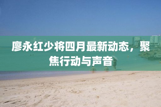 廖永紅少將四月最新動(dòng)態(tài),聚焦行動(dòng)與聲音