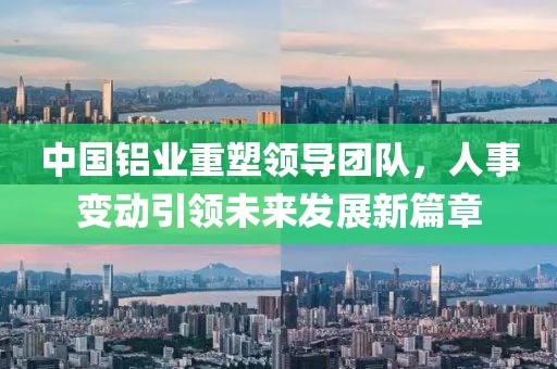 中國鋁業重塑領導團隊,人事變動引領未來發展新篇章