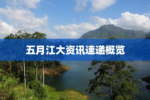 五月江大資訊速遞概覽