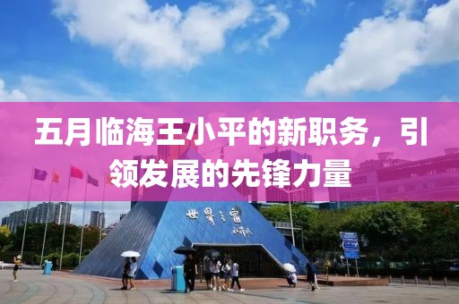 五月臨海王小平的新職務,引領發展的先鋒力量