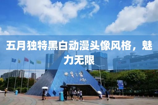 五月獨特黑白動漫頭像風格,魅力無限