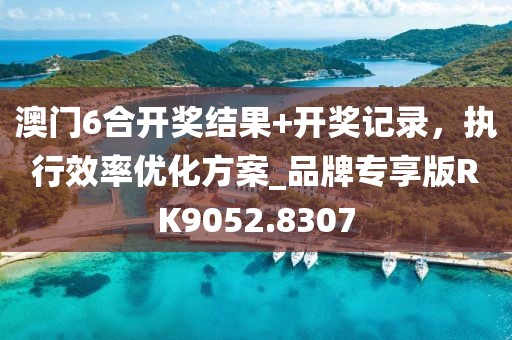 澳門(mén)6合開(kāi)獎(jiǎng)結(jié)果+開(kāi)獎(jiǎng)記錄,執(zhí)行效率優(yōu)化方案_品牌專享版RK9052.8307