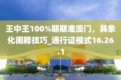 王中王100%期期準澳門,具象化闡釋技巧_通行證模式16.26.1